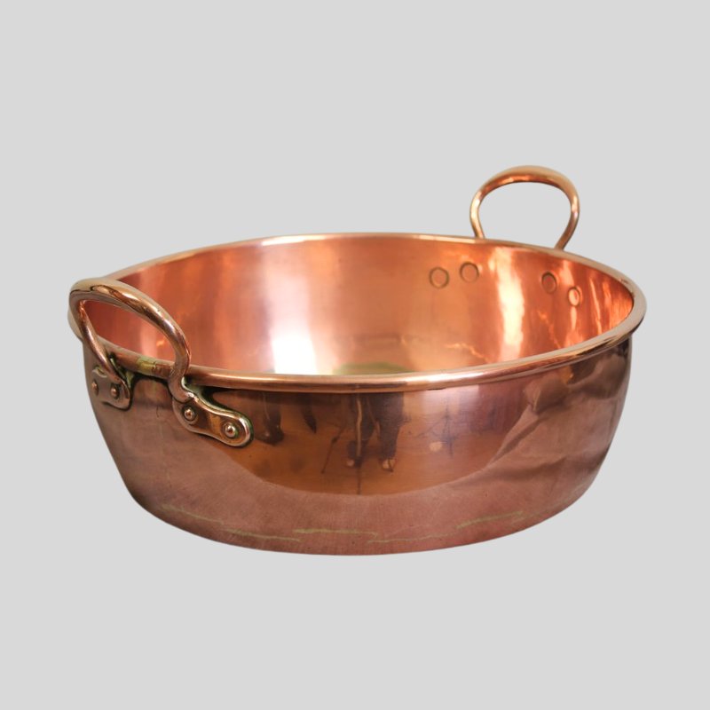 antique victorian copper kitchen pan
